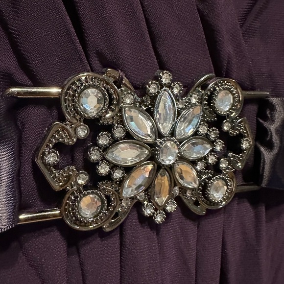 Scarlett Nite purple dress size 22WP - Picture 7 of 10